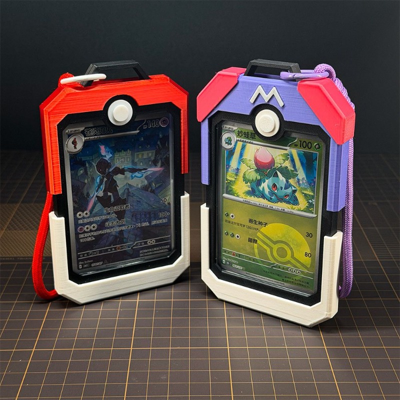 Themed Playing Card - Capa Vertical para Cartas Poke Ball,