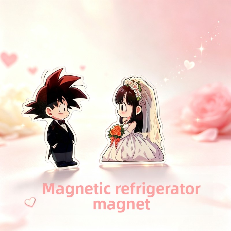 Anime Themed Merchandise - Imã de geladeira de acrílico com