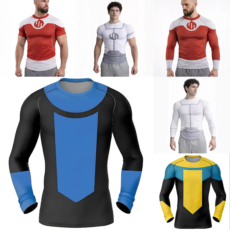 Anime Themed Merchandise - Nova Camiseta Rash Guard Invencível para