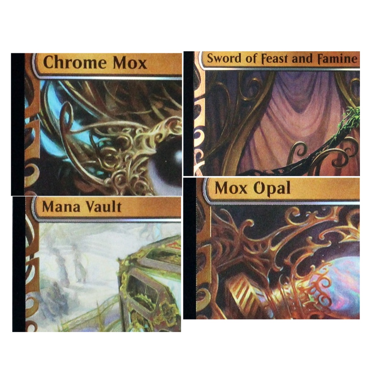 Cartas Proxy TCG MPS Foil de A - Themed Playing Card avaliação e preço