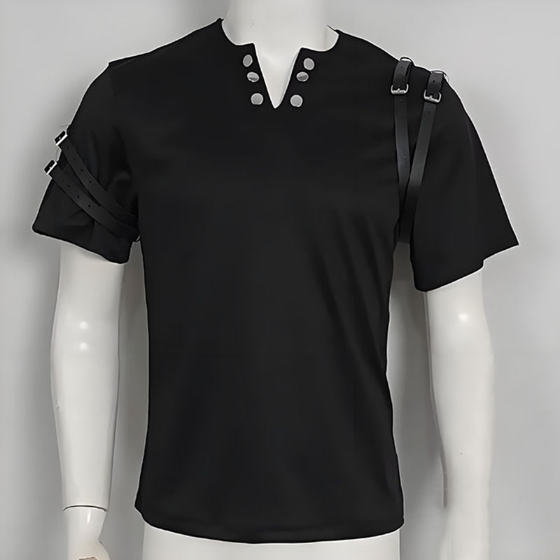 Camiseta Preta de Manga Curta  - Anime Themed Merchandise avaliação e preço