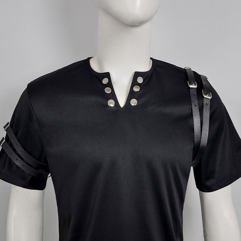 Camiseta Preta de Manga Curta  - Anime Themed Merchandise avaliação e preço