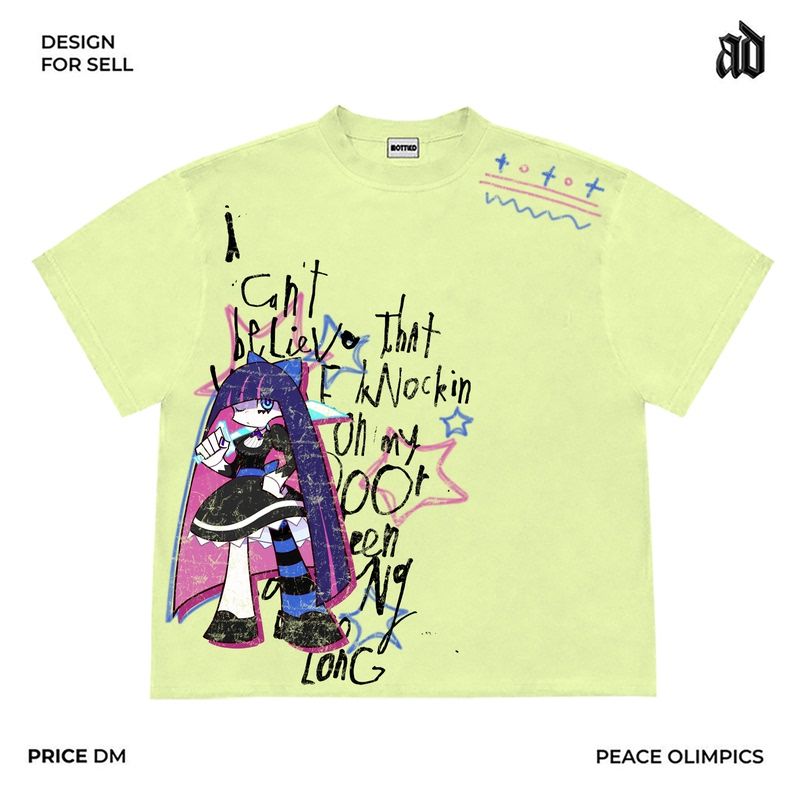 Novo ‌ ‌ Camiseta Estampada de - Anime Themed Merchandise avaliação e preço