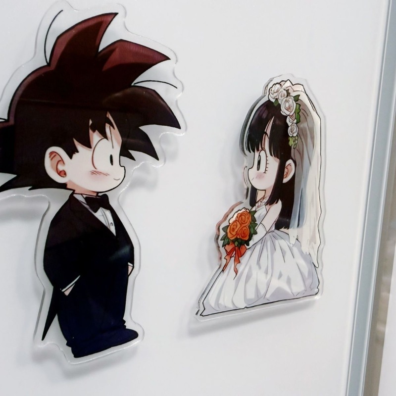 Imã de geladeira de acrílico c - Anime Themed Merchandise avaliação e preço