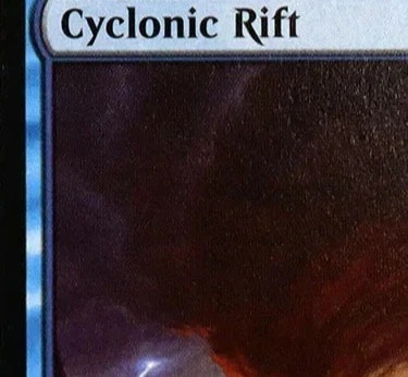 Cartas TCG “Cyclonic Rift” M P - Themed Playing Card avaliação e preço