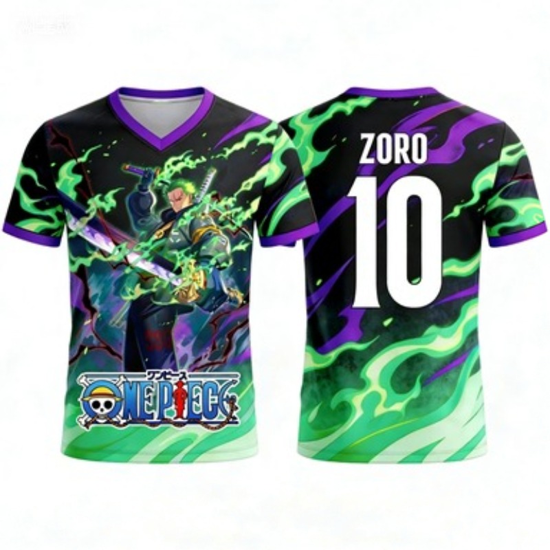 Camiseta de Futebol Anime de V - Anime Themed Merchandise avaliação e preço