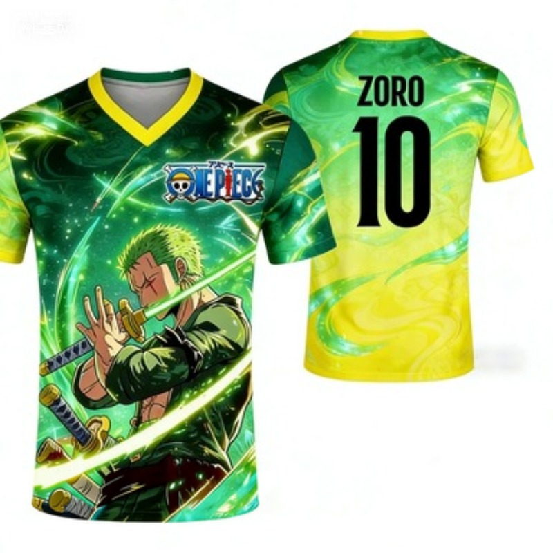 Camiseta de Futebol Anime de V - Anime Themed Merchandise avaliação e preço